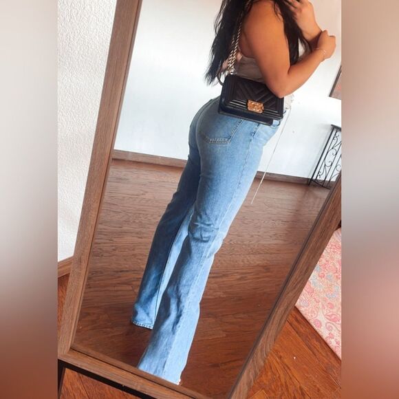 High waisted flare classic jeans - Picture 1 of 9